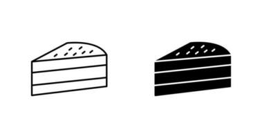 Cake Slice Vector Icon