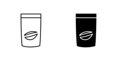 Coffee Bag Vector Icon