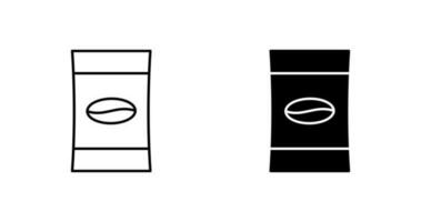 Coffee Packets Vector Icon
