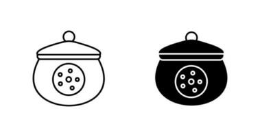 Cookie Jar Vector Icon