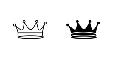 King Crown Vector Icon