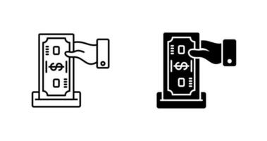 Deposit Vector Icon