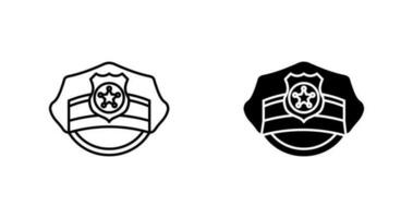 Police Hat Vector Icon