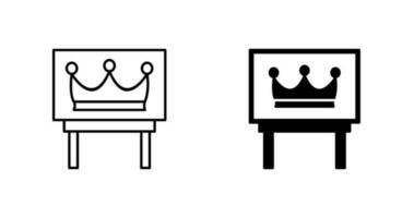 Crown Exhibit Vector Icon