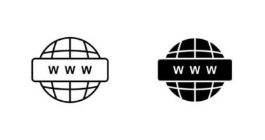 World Wide Web Vector Icon