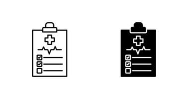 Medical History Vector Icon