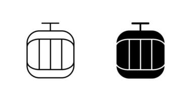 Cable Car Vector Icon