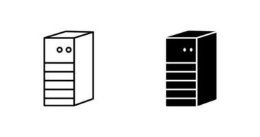 Server Network Vector Icon