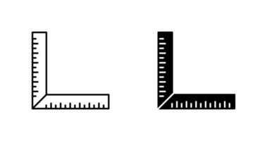 square Ruler Vector Icon