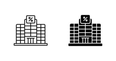 icono de vector de edificio