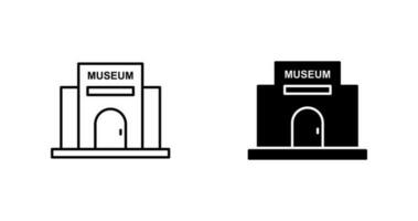 Museum Building Vector Icon