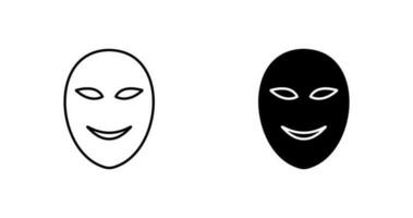 Ancient Face Mask Vector Icon