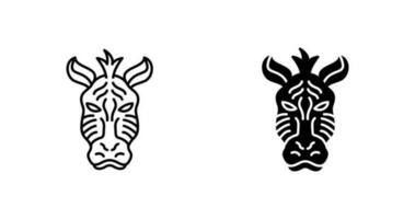 Zebra Vector Icon