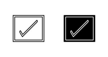 Checkbox Vector Icon