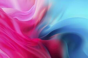 bright pink and blue ambient soft swish background, generate ai photo