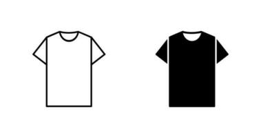 Plain T Shirt Vector Icon