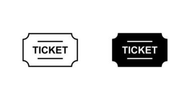 Tickets Vector Icon