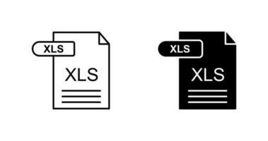 XLS Vector Icon