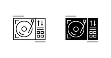 Turntable Vector Icon