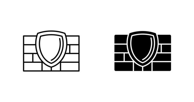 Firewall Vector Icon