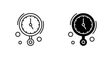 Wall Clock Vector Icon