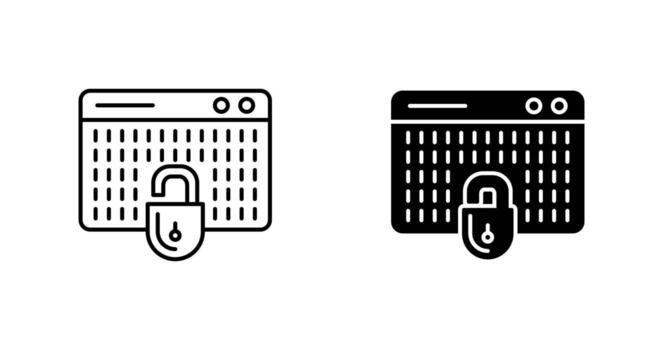 Hacking Vector Icon