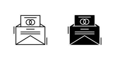 Invitation Card Vector Icon