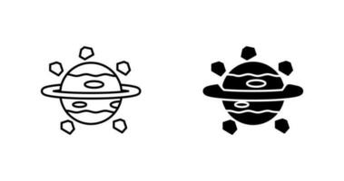 Saturn Vector Icon