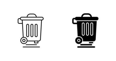 Dustbin Vector Icon