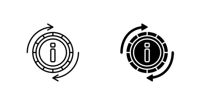 actualizar icono de vector