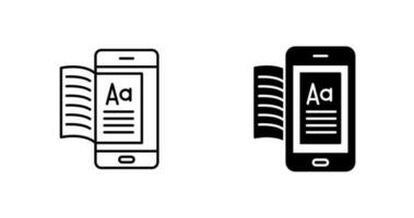 Ebook Vector Icon