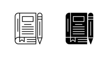 Diary Vector Icon