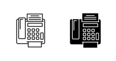 fax Machine Vector Icon