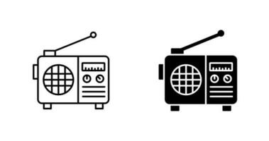 Radio Vector Icon