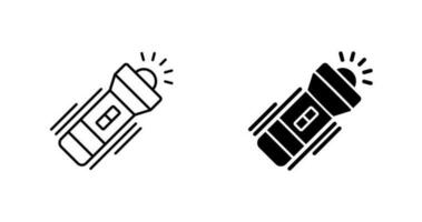 Flashlight Vector Icon