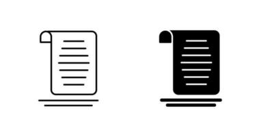 Document Vector Icon