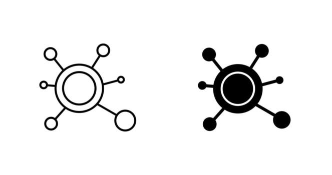 Molecule Vector Icon