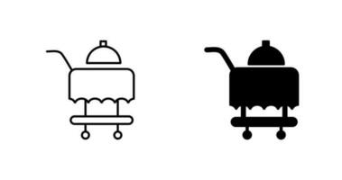 Room Service Vector Icon