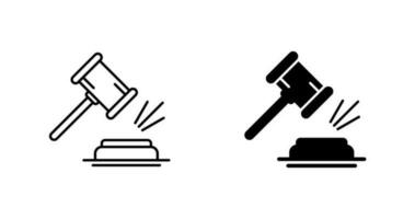 Gavel Vector Icon