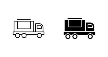 Cargo Truck Vector Icon