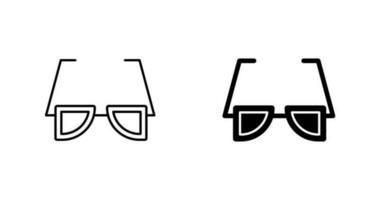 icono de vector de gafas de sol