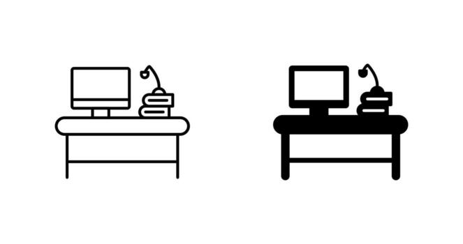Desktop Vector Icon