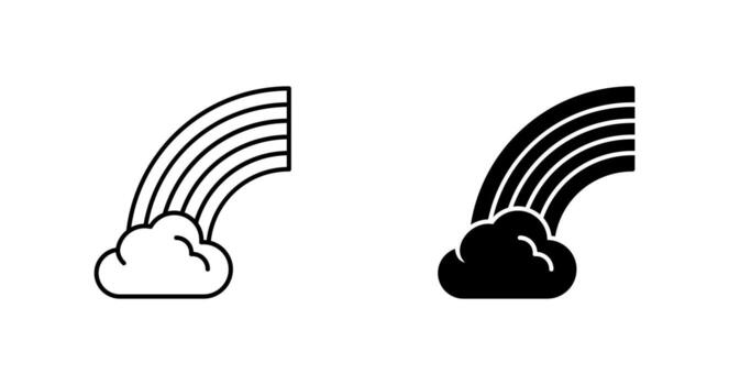 Rainbow Vector Icon