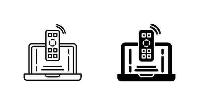 Remote Vector Icon