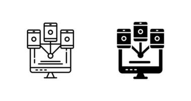 Computer Networks Vector Icon