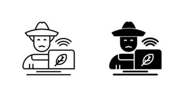 Farmer Vector Icon