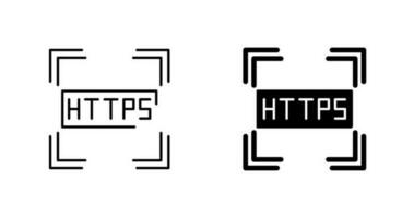 icono de vector de https