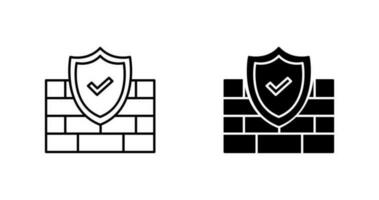 FireWall Vector Icon