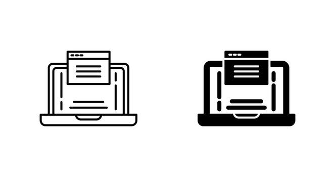 Website Vector Icon