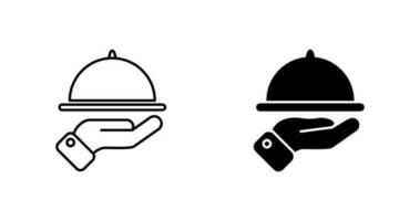 Waiter Vector Icon